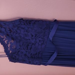 Deep purple size 10 kids junior bridesmaid dress